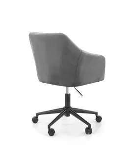 Kancelárske stoličky Kancelárska stolička FRESCO Halmar Tmavo zelená