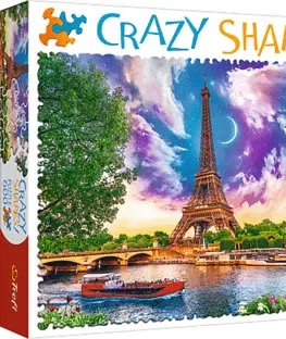 600 dielikov Trefl Puzzle Paríž 600 Crazy Shapes Trefl
