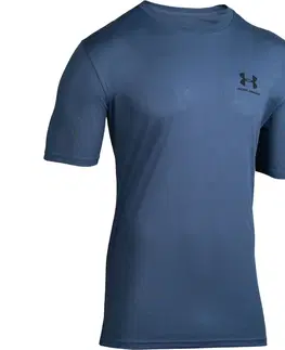 Pánske tričká Pánske tričko Under Armour Sportstyle Left Chest SS Cordova - XL