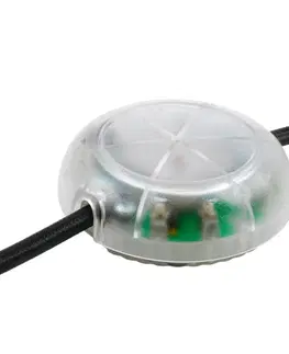 Reostaty EHMANN EHMANN T24.08 šnúrový LED stmievač priehľadná