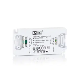 Napájacie zdroje s konštantným prúdom AcTEC AcTEC Slim LED budič CC 500mA, 6 W