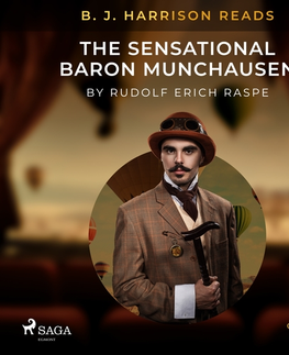 Svetová beletria Saga Egmont B. J. Harrison Reads The Sensational Baron Munchausen (EN)