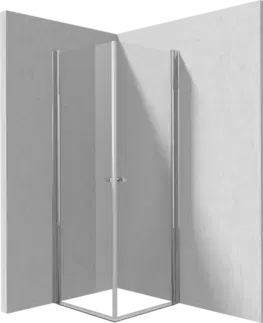 Sprchovacie kúty DEANTE/S - Sprchovací kút dvojité krídlové 80x70 KTSW047P+KTSW042P KERRIA/0401