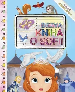 Nalepovačky, vystrihovačky, skladačky Sofia Prvá - Bezva kniha o Sofii