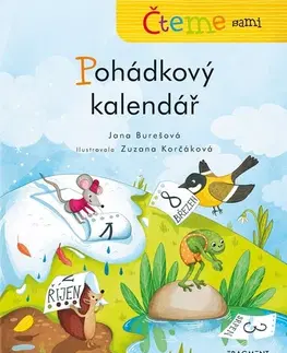 Rozprávky Čteme sami - Pohádkový kalendář - Jana Burešová