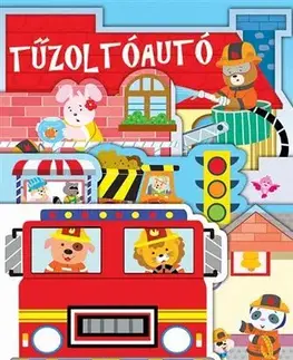 Leporelá, krabičky, puzzle knihy Tűzoltóautó