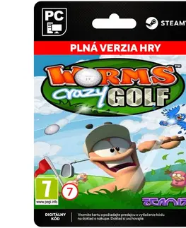 Hry na PC Worms: Crazy Golf [Steam]