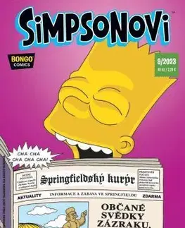 Komiksy Simpsonovi 9/2023 - Bill Morrison,Filip Drlík