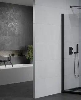 Vane MEXEN/S - Pretória sprchovací kút 100x100 cm, transparent, čierna + sprchová vanička vrátane sifónu 852-100-100-70-00-4070B