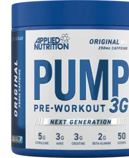 Pre-workouty Applied Nutrition Pump 3G icy blue razz