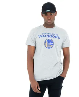 basketbal Basketbalové tričko NBA Golden State Warriors s krátkym rukávom sivé