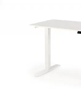 Pracovné stoly Výškovo nastaviteľný písací stôl B53 Halmar Dub zlatý / čierna