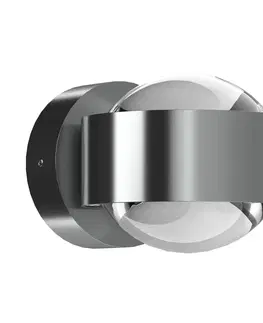 Bodové svetlá Top Light Puk Mini Wall LED 2x8W šošovky číre, chróm matná