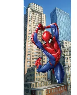 Uteráky Carbotex Detská osuška Spider-Man Operácia Silver, 70 x 140 cm