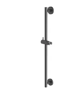 Sprchy a sprchové panely OMNIRES - Sprchová tyč s posuvným držiakom, 66 cm, grafit DR12GR