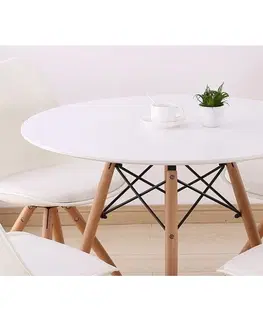 Jedálenské stoly Jedálenský stôl GAMIN NEW Tempo Kondela 80 cm