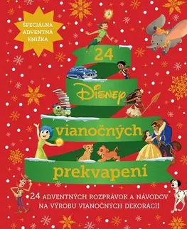 Rozprávky Disney - 24 Disney vianočných prekvapení - Kolektív autorov,Kolektív autorov,Veronika Baluchová