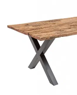 Jedálenské stoly Jedálenský stôl IDAIA X Dekorhome 220x100x75 cm