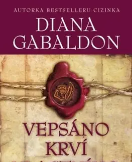 Historické romány Vepsáno krví vlastního srdce - Diana Gabaldon