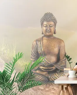 Tapety Feng Shui Tapeta socha Budhu v meditujúcej polohe