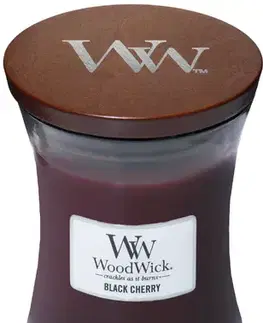 Stredná sviečka WoodWick WoodWick sviečka stredná Black Cherry