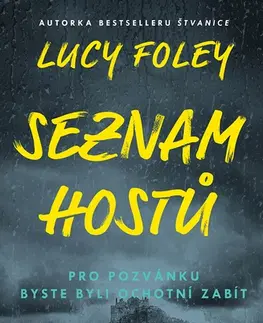 Detektívky, trilery, horory Seznam hostů - Lucy Foleyová