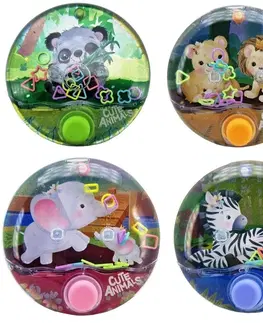 Hračky cestovné spoločenské hry EURO-TRADE - Vodná hra zvieratá Safari 10cm, Mix Produktov