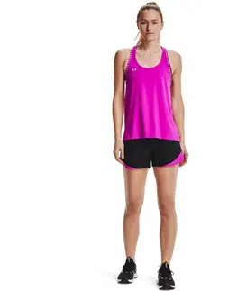 Dámske tielka Dámske tielko Under Armour Knockout Tank Lipstick - S