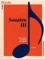 Hudba - noty, spevníky, príručky Haydn, Sonaten III - Joseph Haydn