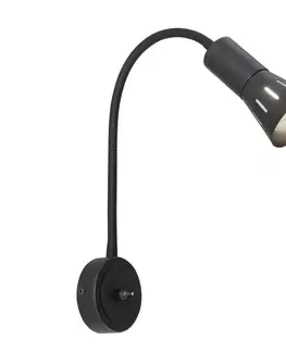 Svietidlá  Flexibilná lampička ARENA 1xE14/40W/230V čierna 