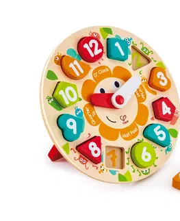 Hračky puzzle HAPE - Detské puzzle hodiny