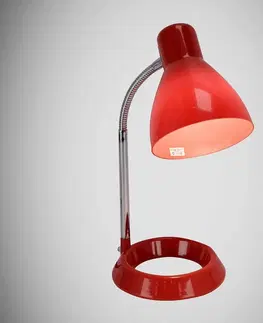 Moderné lampy do obývačky Luster Kati E27 Red 02858 LB