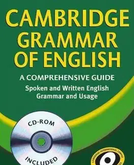 Gramatika a slovná zásoba Cambridge Grammar of English + CD-ROM