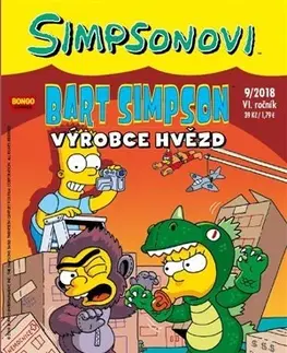 Komiksy Bart Simpson 9/2018: Výrobce hvězd - neuvedený,Petr Putna