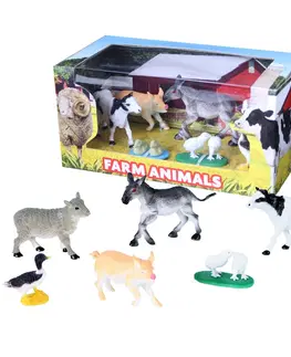 Hračky - figprky zvierat RAPPA - Zvieratá domáce 7 ks v krabici