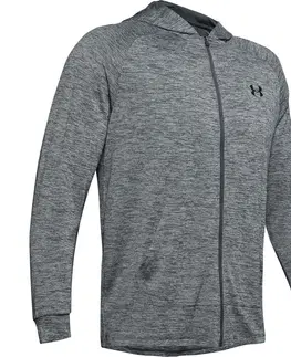 Pánske mikiny Pánska mikina Under Armour Tech 2.0 Fz Hoodie Dark Grey - M