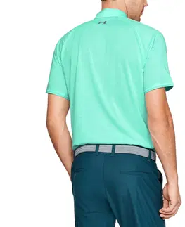 Pánske tričká Pánske tričko Under Armour Tour Tips Polo Neo Turquoise - M