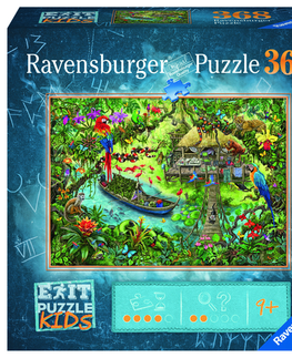 Exit puzzle Ravensburger Exit KIDS Puzzle: Džungľa 368 Ravensburger