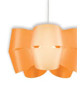 Závesné svietidlá Artempo Italia Závesná lampa Mini Alien oranžovej farby