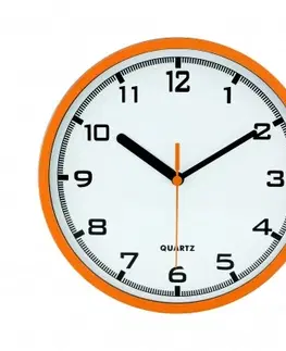 Hodiny Nástenné hodiny MPM, 2477.60 - oranžová, 20cm