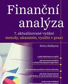 Ekonómia, Ekonomika Finanční analýza - 7. aktualizované vydání - Petra Růčková