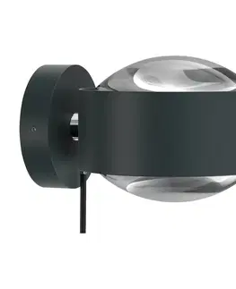 Bodové svetlá Top Light Puk Maxx Wall+, G9, šošovky číre antracitová/chróm