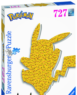 Limitovaná edícia Ravensburger Puzzle Pokémon Pikachu silueta 727 Ravensburger