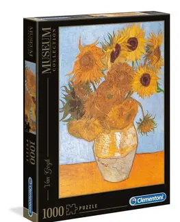 Hračky puzzle CLEMENTONI - Puzzle 1000 Van Gogh/Slnečnica