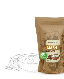 Ketodiéta Protein & Co. Keto mash - proteínová diétna kaša Váha: 210 g, PRÍCHUŤ: Vanilka