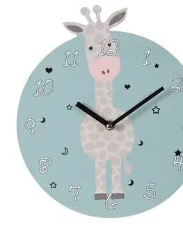 Hodiny Nástenné hodiny Žirafa, pr. 28 cm