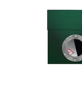 Poštové schránky Radius design cologne Schránka na listy RADIUS DESIGN (LETTERMANN 1 STANDING darkgreen 563O) tmavo zelená