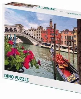 500 dielikov Dino Toys Puzzle Venice 500 Dino