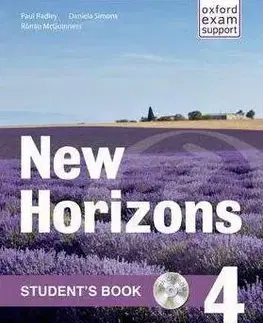 Učebnice a príručky New Horizons 4 Studens book+CD - Daniela Simons,Paul Radley