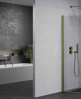 Sprchovacie kúty MEXEN/S - Pretoria Duo sprchovací kút 100x100, transparent, zlatá 852-100-100-50-00-02